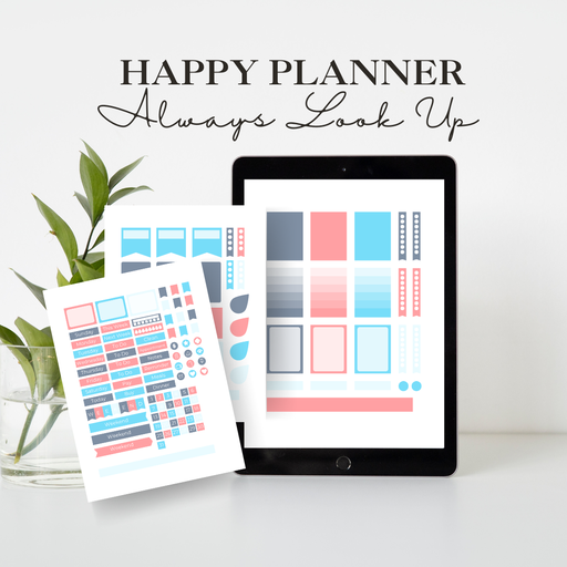 [002] Happy Planner Stickers - Always Look Up